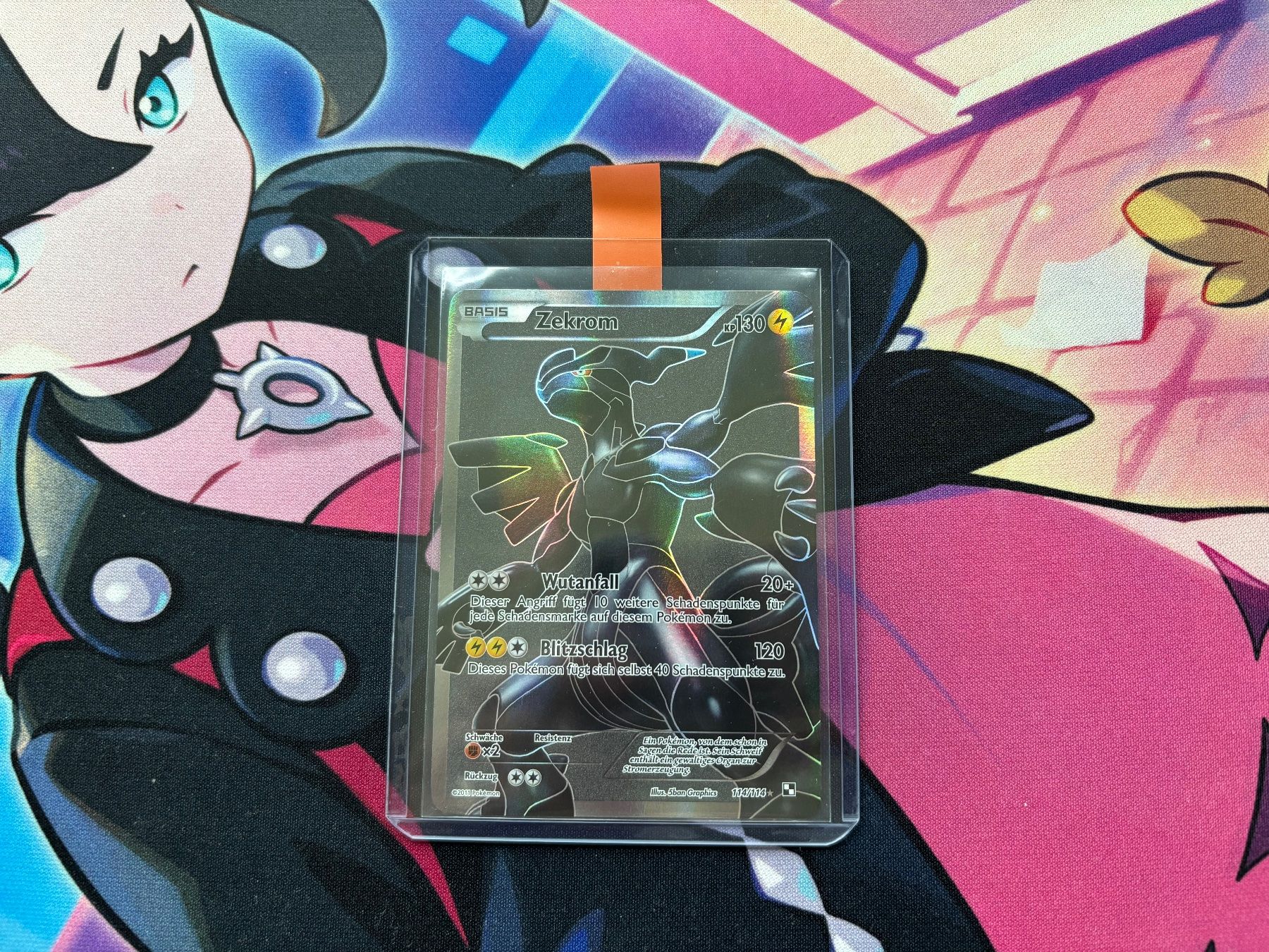 Pokémon Carte collezionabili: 2011 POKEMON Zekrom Full Art 114 – Usato da Wilen (Sarnen) venduto da Seeungeheuer