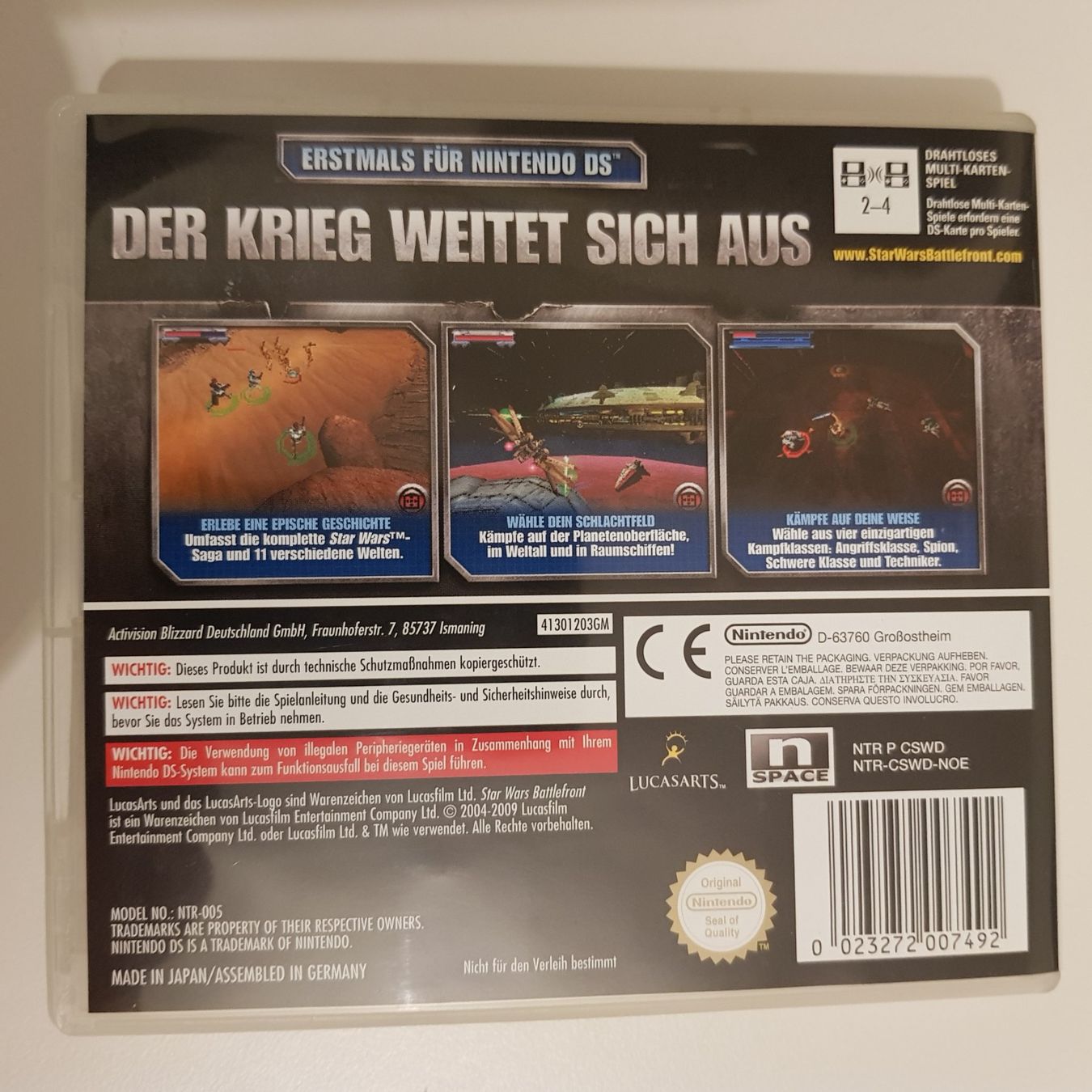 Nintendo Spiele: Star Wars Battlefront: Elite Squadron /DS – Gebraucht aus Münchenstein von 2DGames 1
