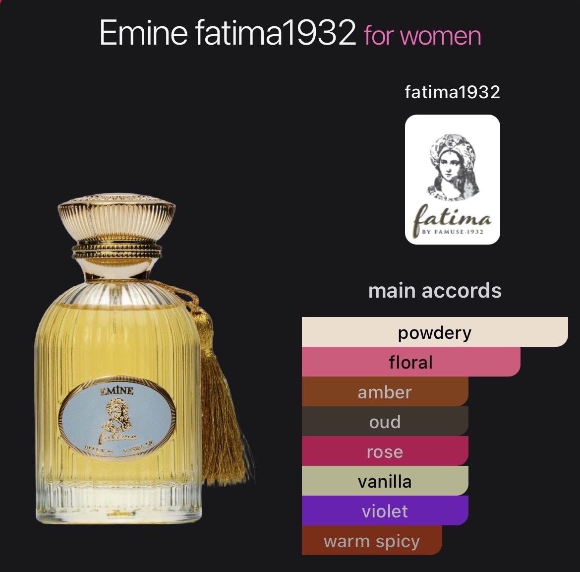 Profumi & Eau de Toilette: NICHE - EDP 2x by Fatima 1932 – Nuovo e nell'imballaggio originale da Genève venduto da StaceyH 3