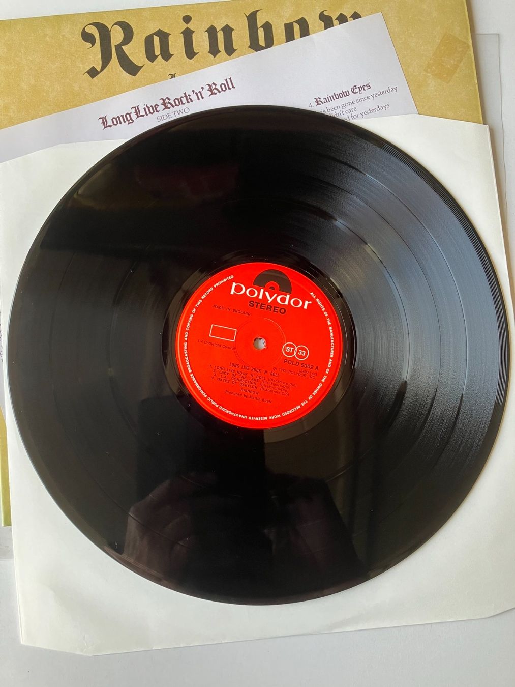 Vinyles: Rainbow – D'occasion à Aarwangen par Jukebox3 6