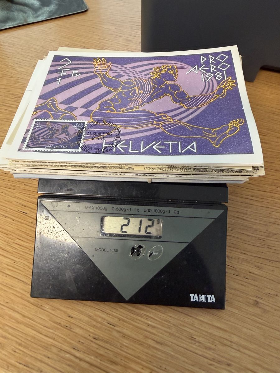 Cartoline postali: 2.2 Kilogramm AK/PK und Maximumkarten ab Alt – Usato da Murgenthal venduto da Tina_4055 2