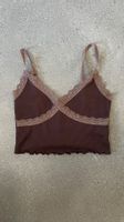 Cropped Spitzentop