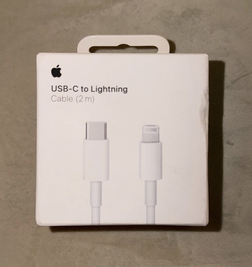 Apple Cavi: Apple USB-C auf Lightning Kabel (2m) Neu – Nuovo e nell'imballaggio originale da Tuggen venduto da gab_qsm5