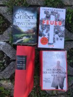 4x Thriller Lot Bücher u.a. Henning Mankell
