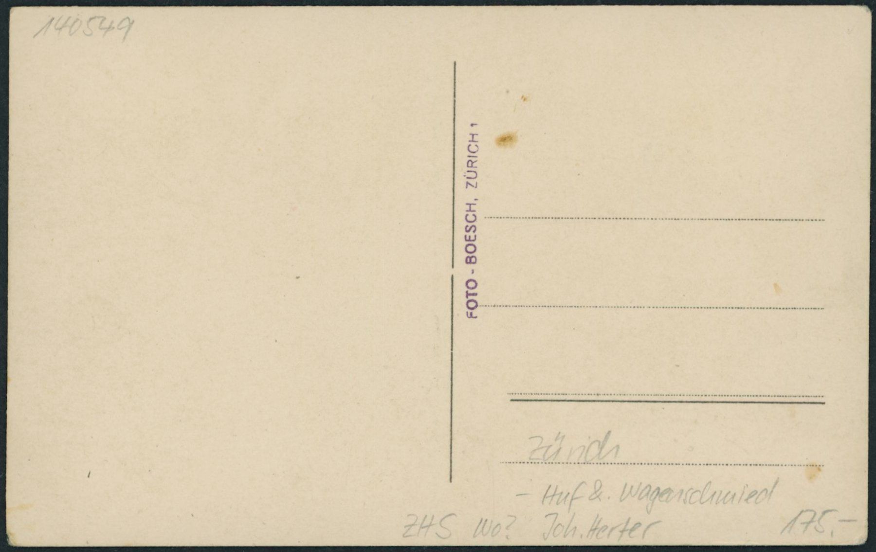 Cartoline postali: ZHS Zürich - Wo ? – Nuovo (secondo la descrizione) da Schindellegi venduto da dolpitz 1