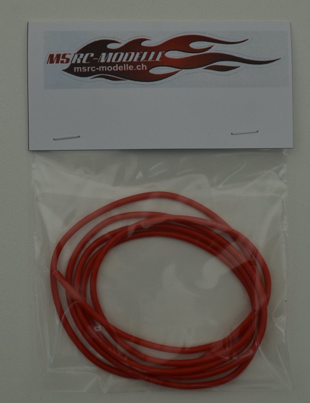 Modellismo RC: Silikonkabel Kupferlitze AWG18 1m Rot – Nuovo e nell'imballaggio originale da Rüti venduto da MSRCModelle
