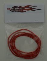 Silikonkabel Kupferlitze AWG18 1m Rot
