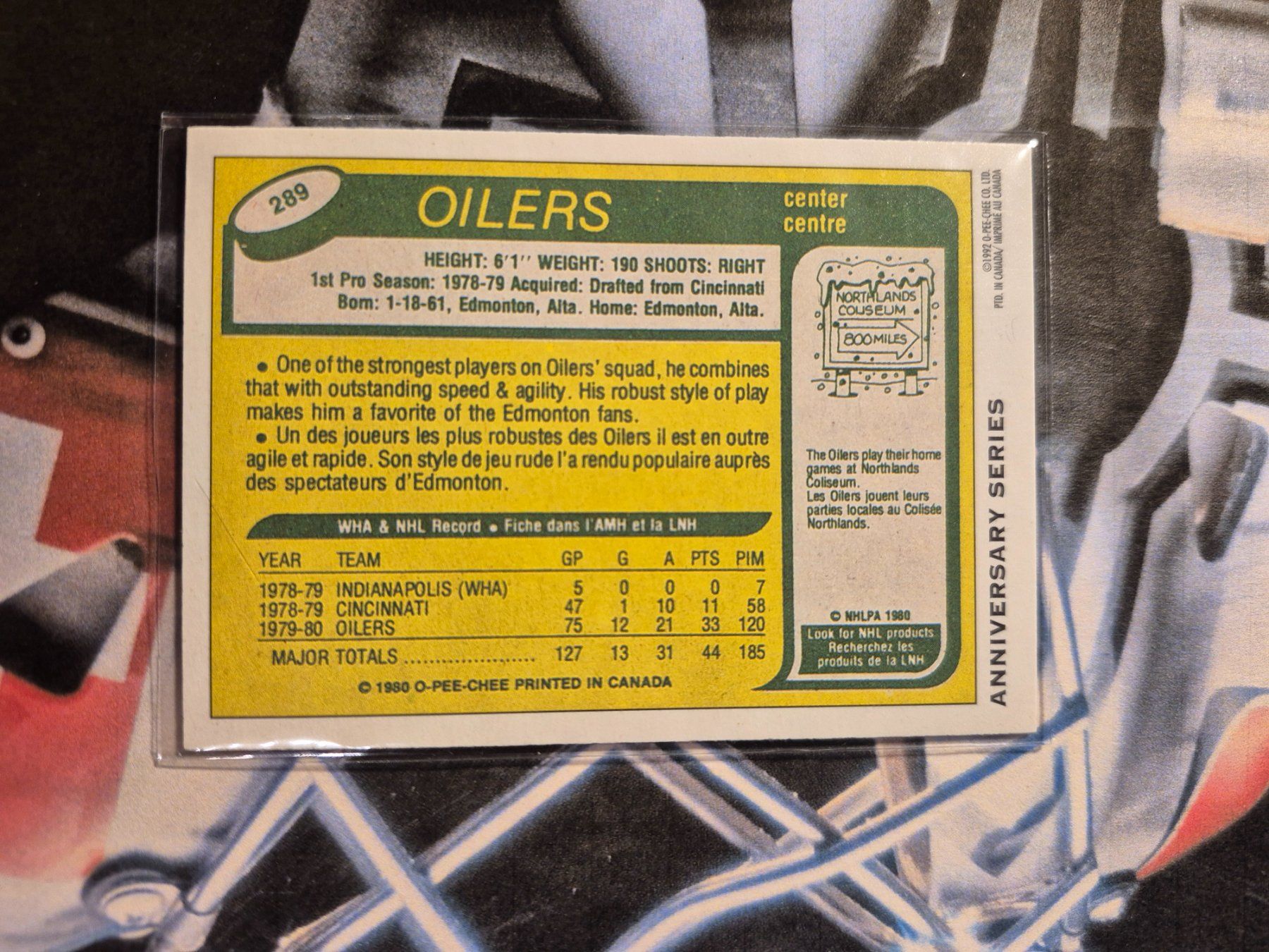 NHL Carte collezionabili: NHL Mark Messier Edmonton Oilers – Usato da Treiten venduto da Sauber73 1
