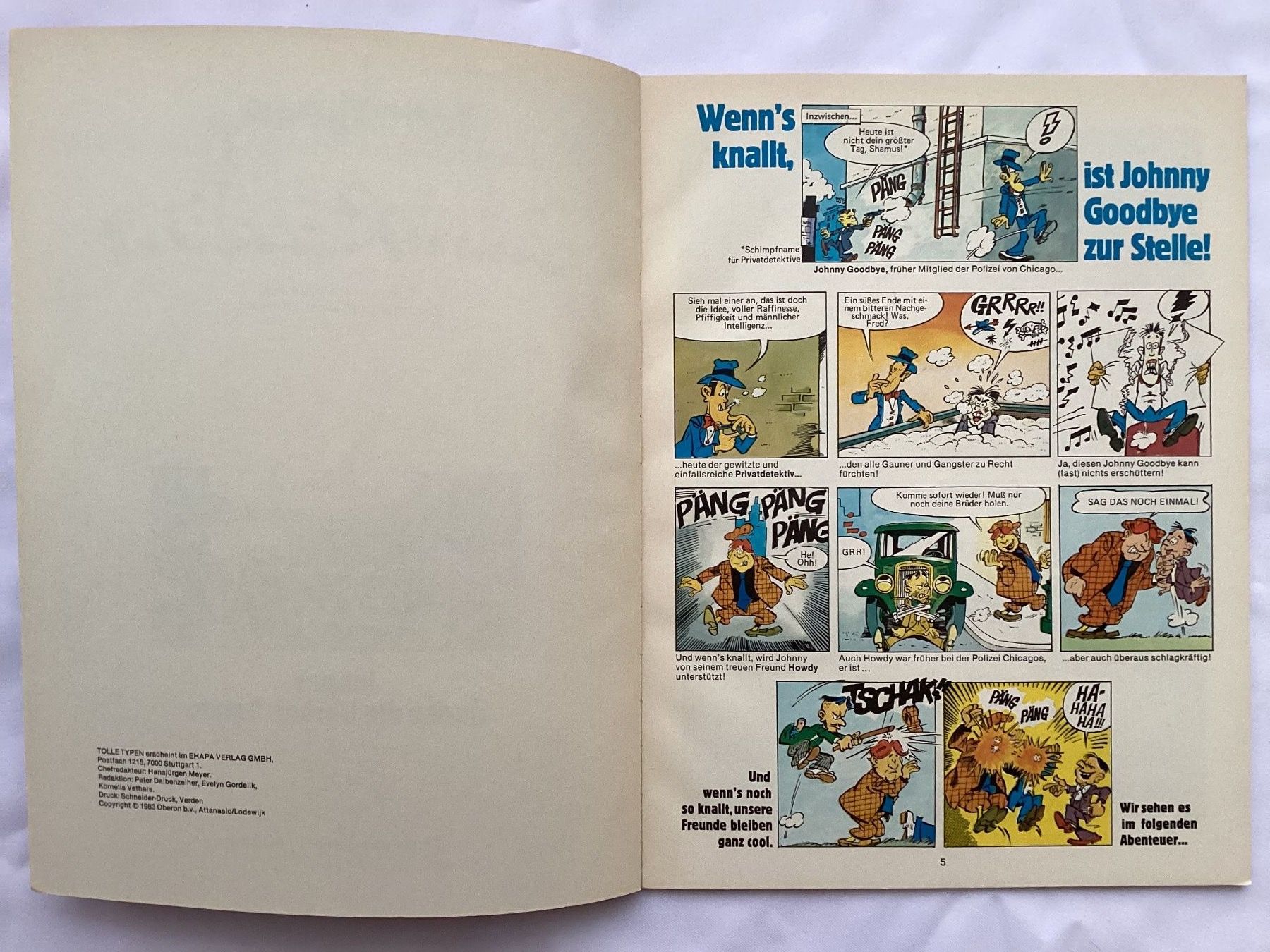 Fumetti: Tolle Typen 1 , 4 , 7 , 9 - Gratis Versand ! – Usato da Luzern venduto da ron_35 1