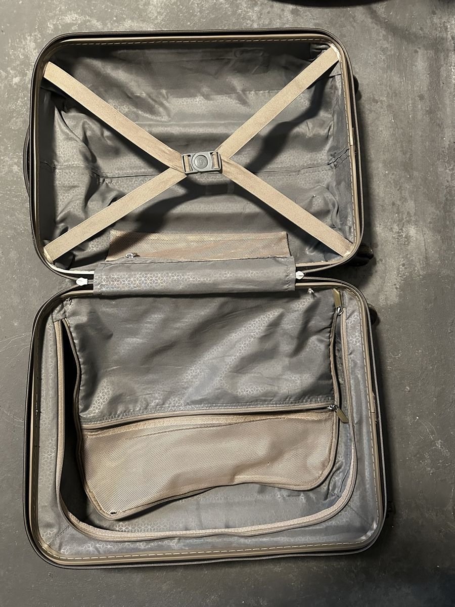 Samsonite Valigie: Samsonite Skydro Spinner 55 Koffer Cabin Champagne – Usato da Rheineck venduto da Evi170 2