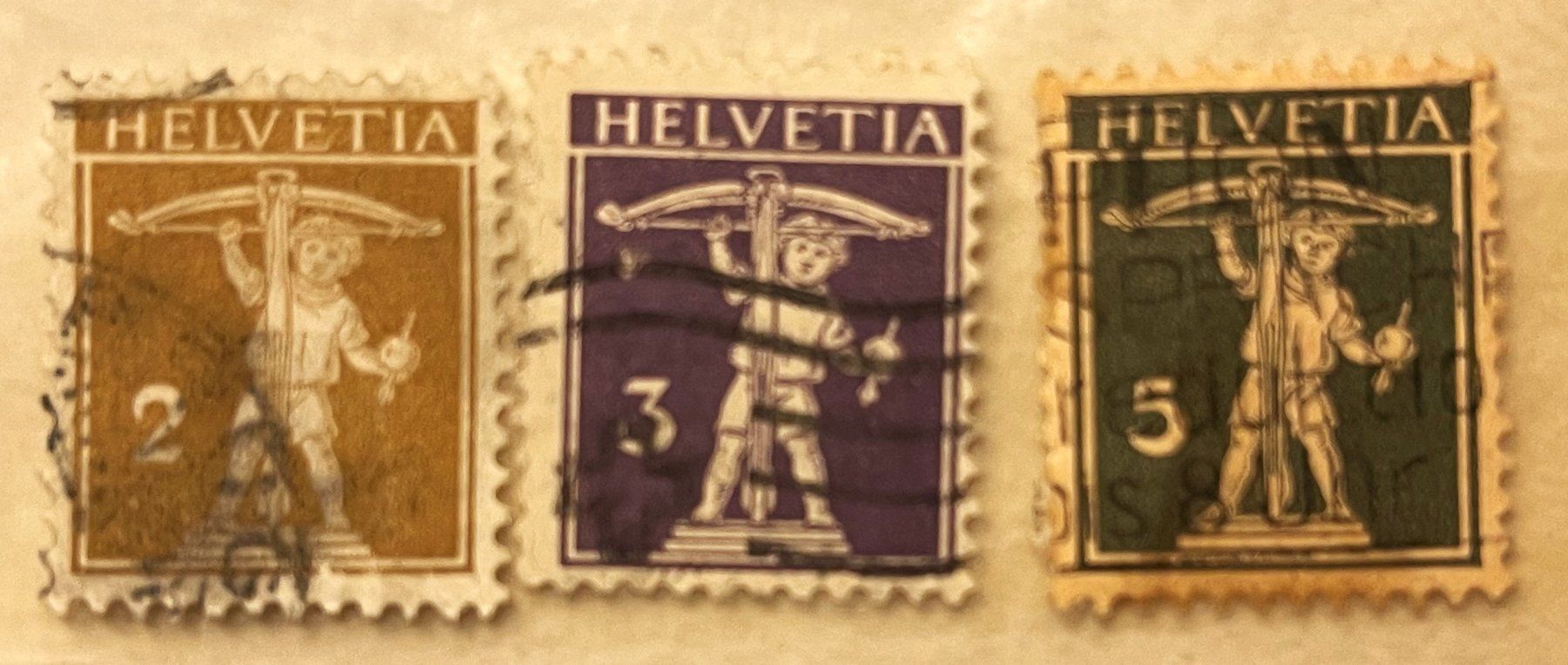 Tutti i francobolli: Briefmarke - William Tell's Son Serie – Usato da Oftringen venduto da Vucki 2