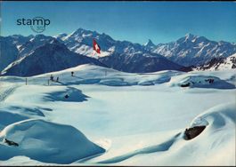 1982 AK Skigebiet Blausee ob Riederalp/Bettmeralp _ Dom