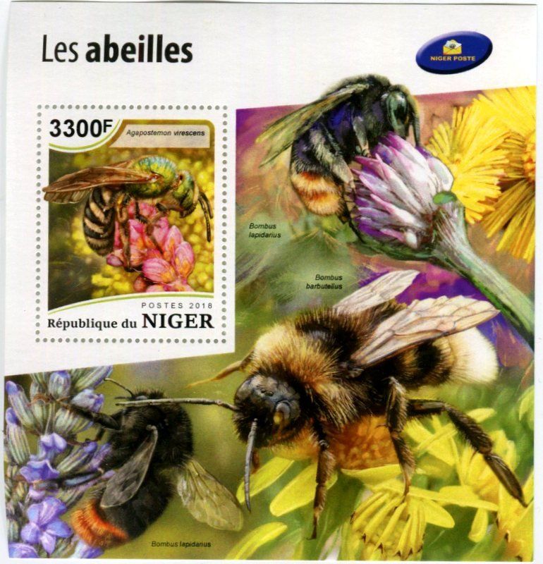 Tous les timbres: Block "Bienen". Niger. – Neuf avec emballage d'origine à Basel par Butsch5