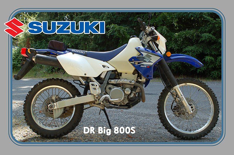 Suzuki Insegne: Blechschild-SUZUKI MOTORRAD – Nuovo e nell'imballaggio originale da Rupperswil venduto da big-one-sale