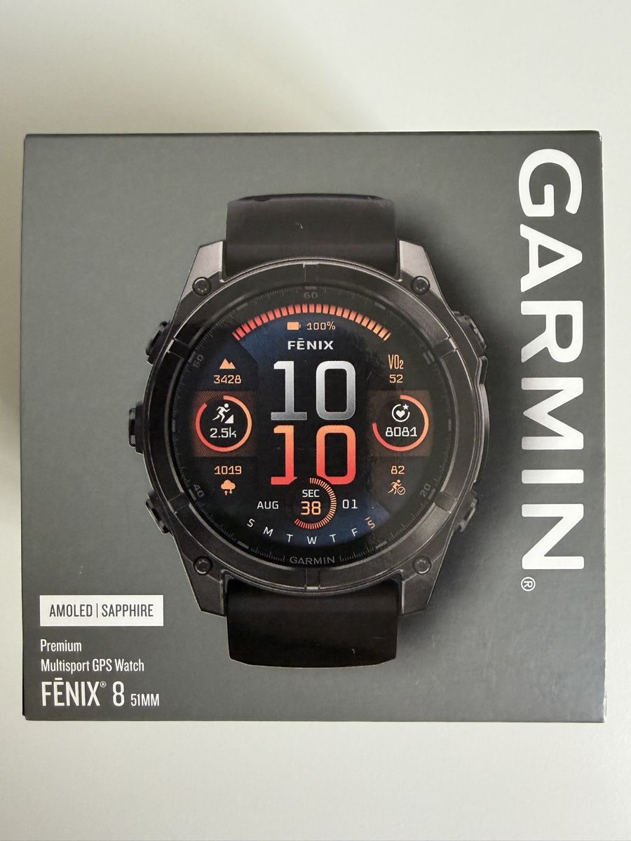 Garmin Smartwatch: Garmin Fenix 8 Sapphire - 51 mm AMOLED  – Gebraucht aus Chur von Mastrel7 7