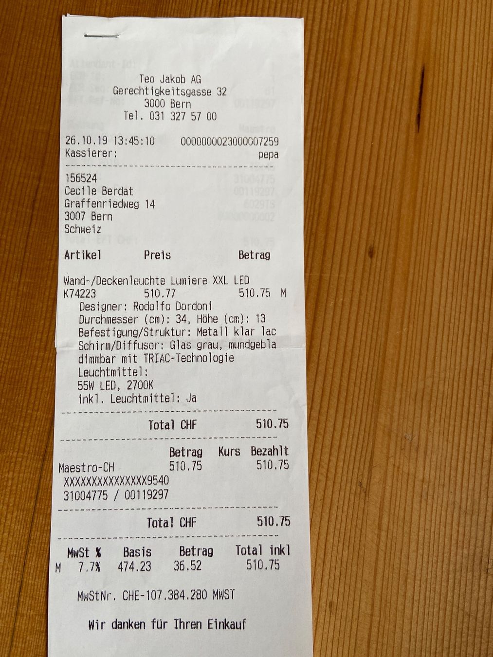 Foscarini Lampadari & plafoniere: Deckenlampe Foscarini – Usato da Zimmerwald venduto da Guinness13 3