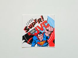 Alter VHS JVC Sticker / Aufkleber