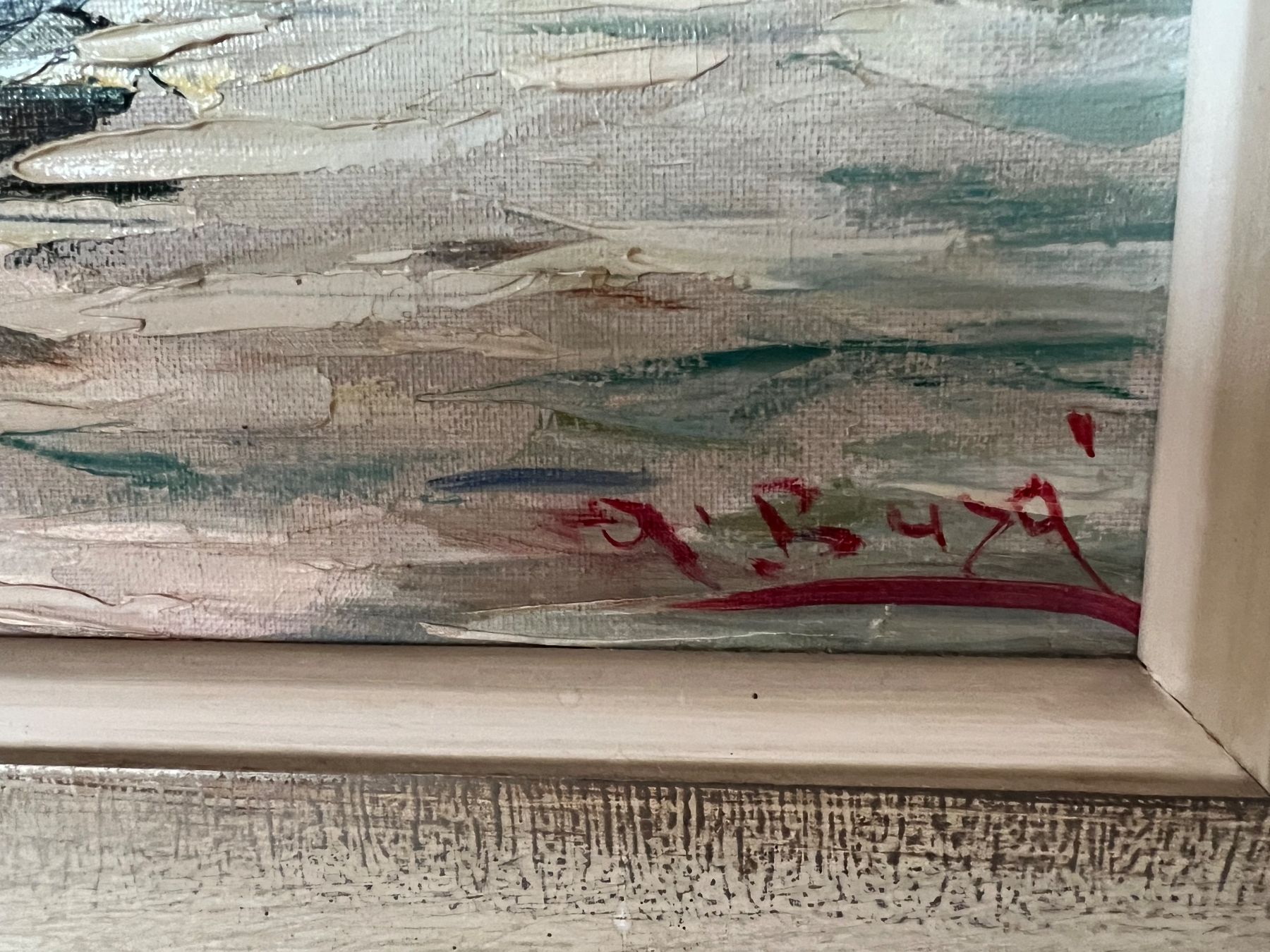 Tableaux: Segelboot Bild signiert – D'occasion à Zürich par Girasole232 1