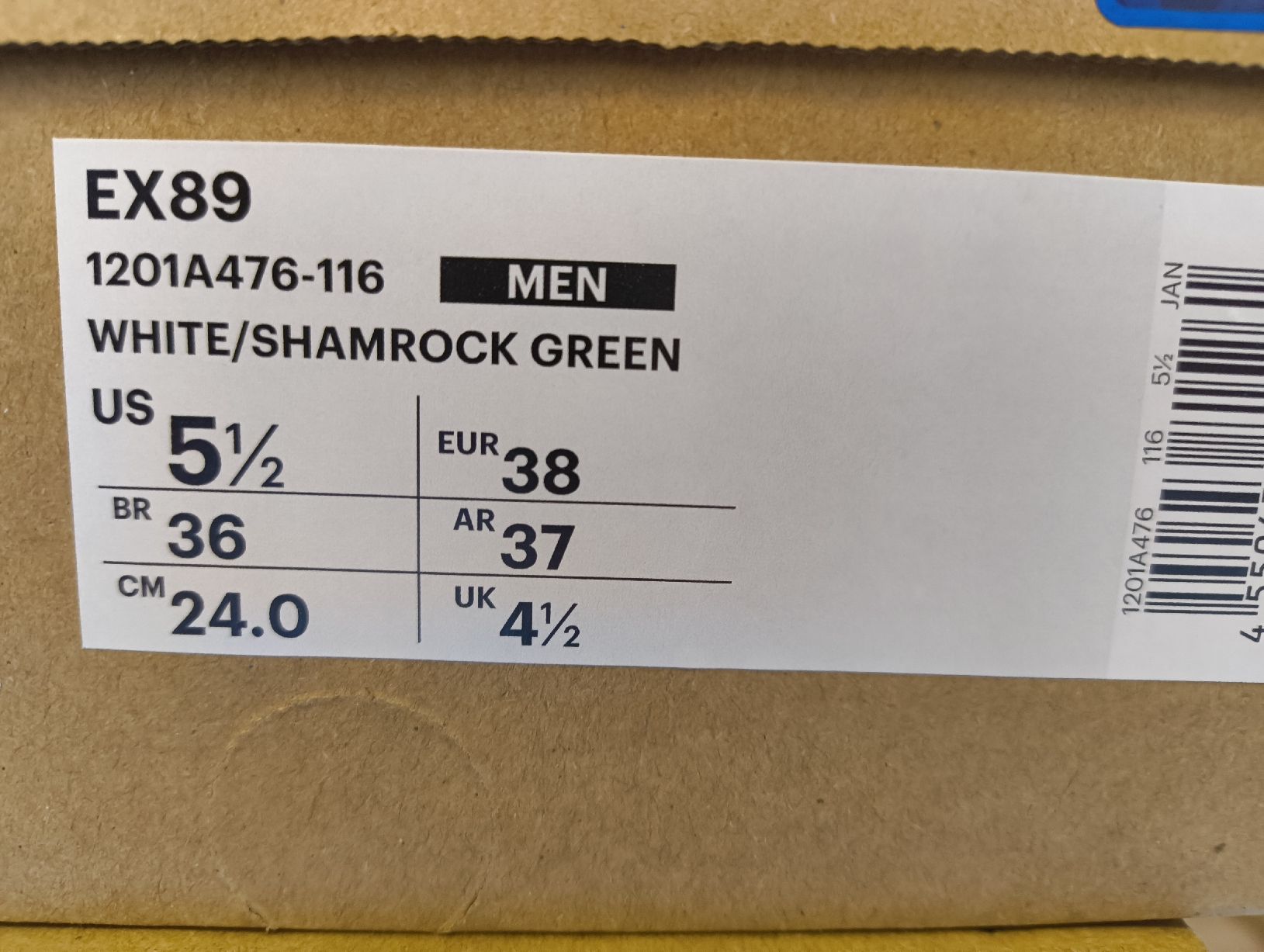Asics Scarpe da donna: ASICS EX89 Sneaker, Gr. 38 – Nuovo e nell'imballaggio originale da Uitikon Waldegg venduto da PJLS1 4