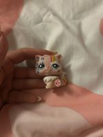 Little Petshop Chat rose avec dessins