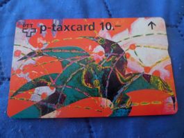 PTT p-taxcard 10.- Holiday Phone Telecom Swiss