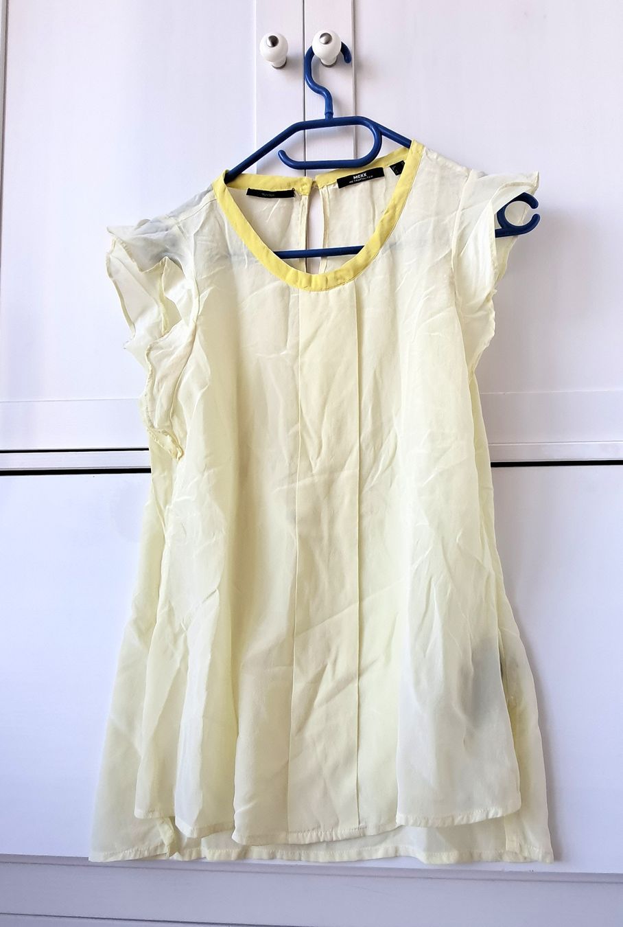 Mexx Blusen: Mexx Seidenbluse, Seidentop, 100% Seide Gr. 36 – Gebraucht aus Liestal von Mas-Y-Mas
