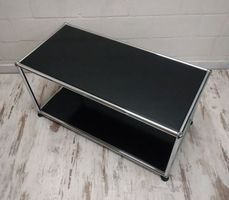 USM Haller Beistelltisch schwarz 35x75