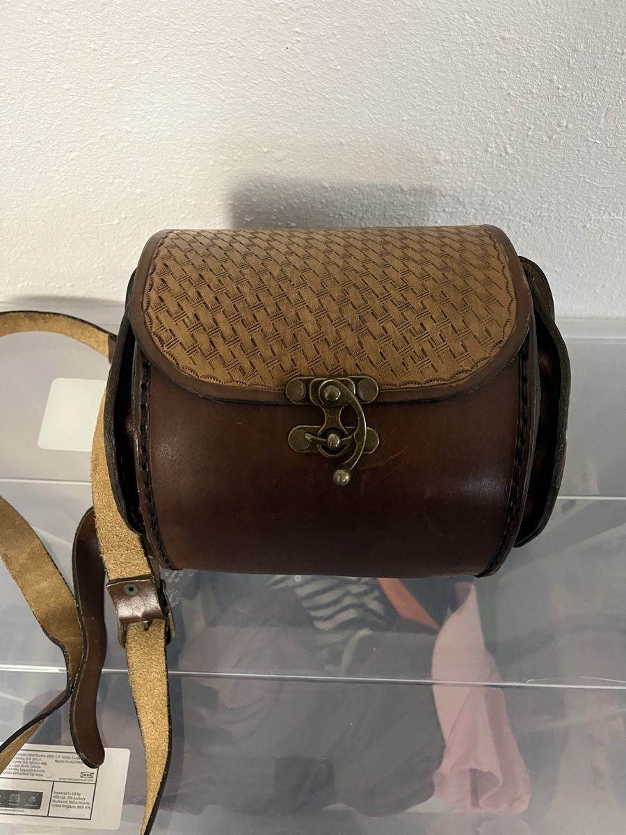 Borse: Vintage 1960s Camera Bag  – Usato da Lausanne venduto da Danash