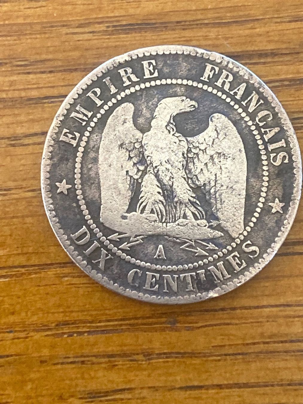 Tutti le monete: France - 10 centimes  1856 – Usato da Lovens venduto da Traktor69 1