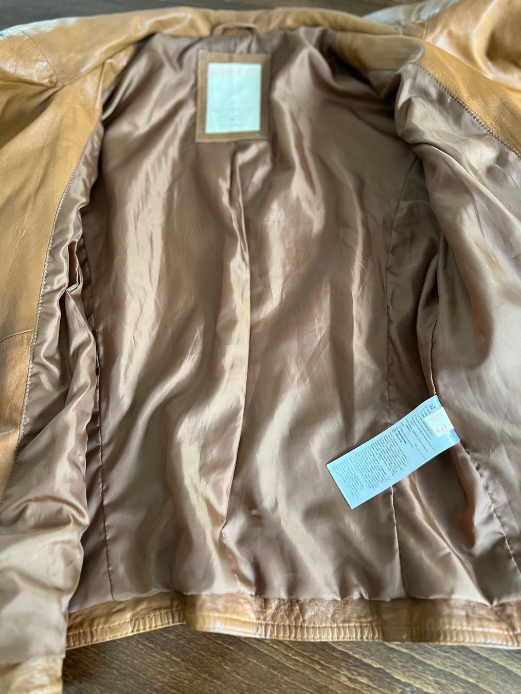 Esprit Giacche: Esprit Lederjacke, Gr. 34/36 Cognac – Usato da Ebmatingen venduto da Mistelu 7