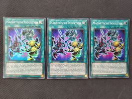 Yugioh Magnetische Induktion x 3