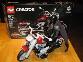 Lego 10269 Harley-Davidson Fat Boy und 75111 Darth Vader