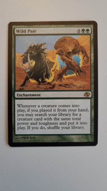 mtg-karte-wild-pair-eng-planar-chaos-gebraucht-in-brunnen-f-r-chf