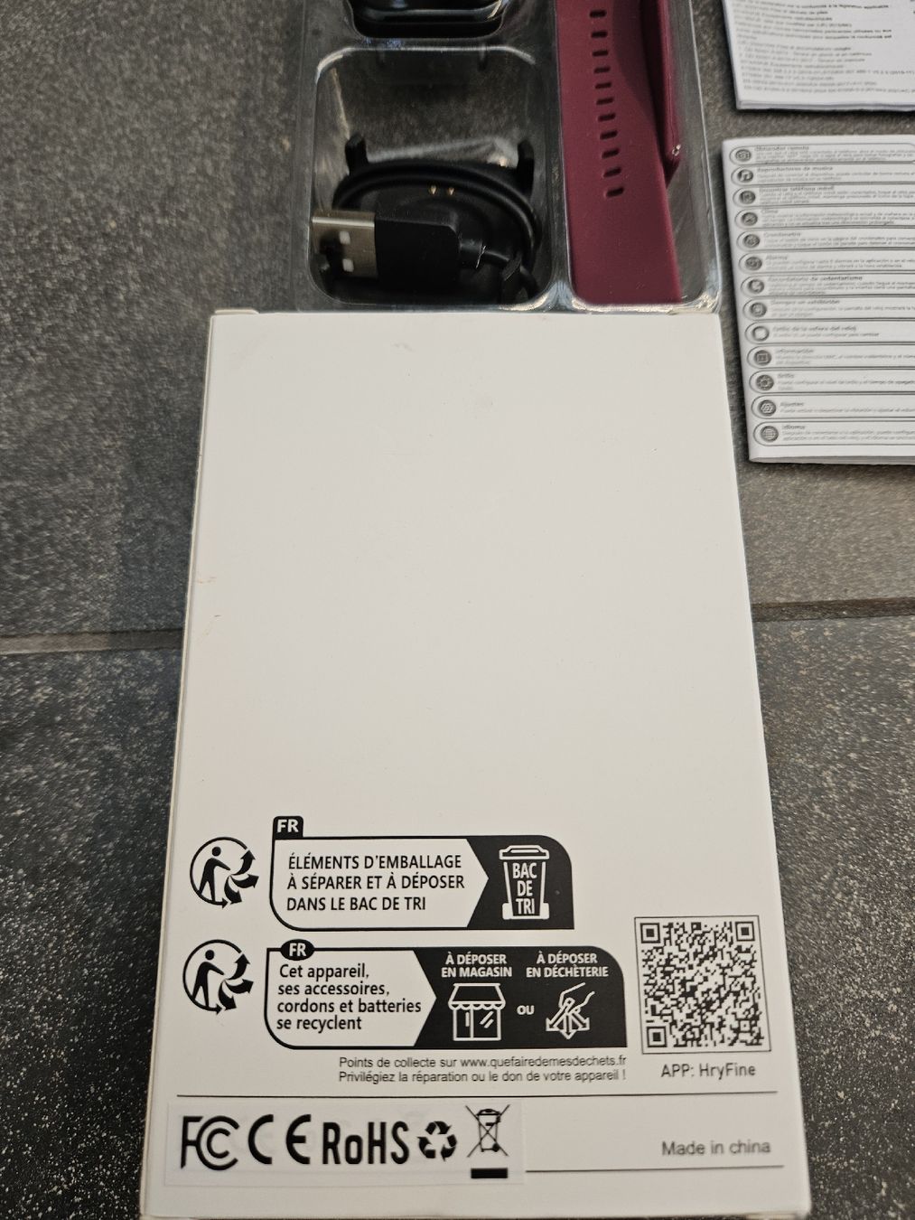 Smartwatch: Smartwatch inkl. Ladekabel – Neuf (Voir description) à Ormalingen par nomolnoi 1