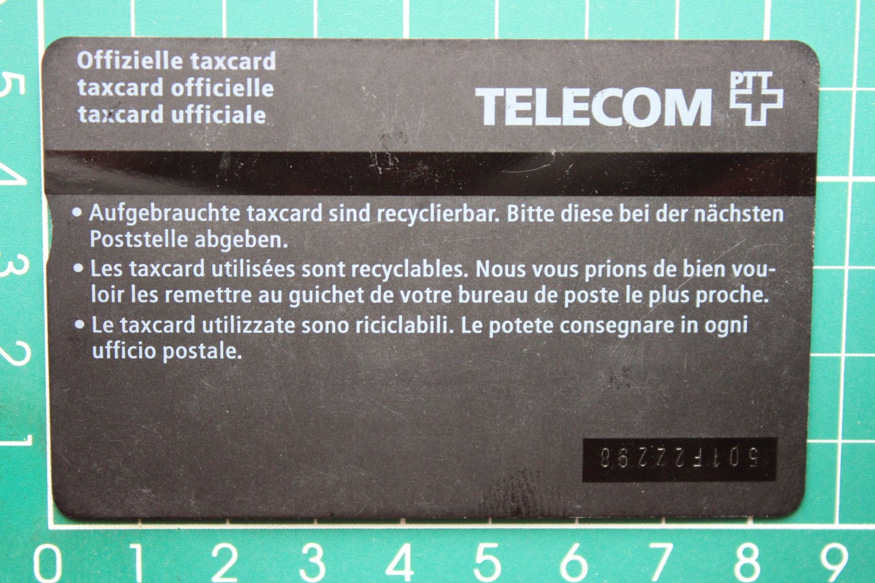 Schede telefoniche: ptt taxcard /geschenkkarte – Usato da Laupen BE venduto da Gufi57 1