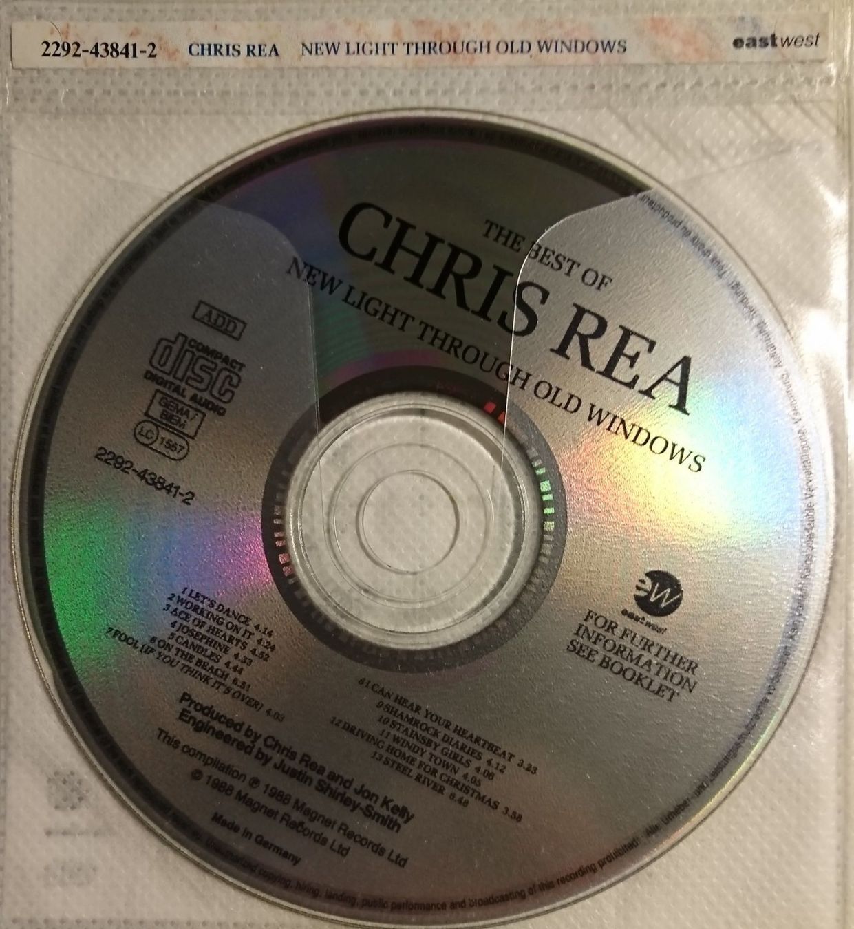 CDs: CHRIS REA New Light Through Old Windows – Gebraucht aus Zürich von Raz88 1