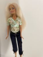 Barbie Puppe - Blondes seidiges Haar Vintage