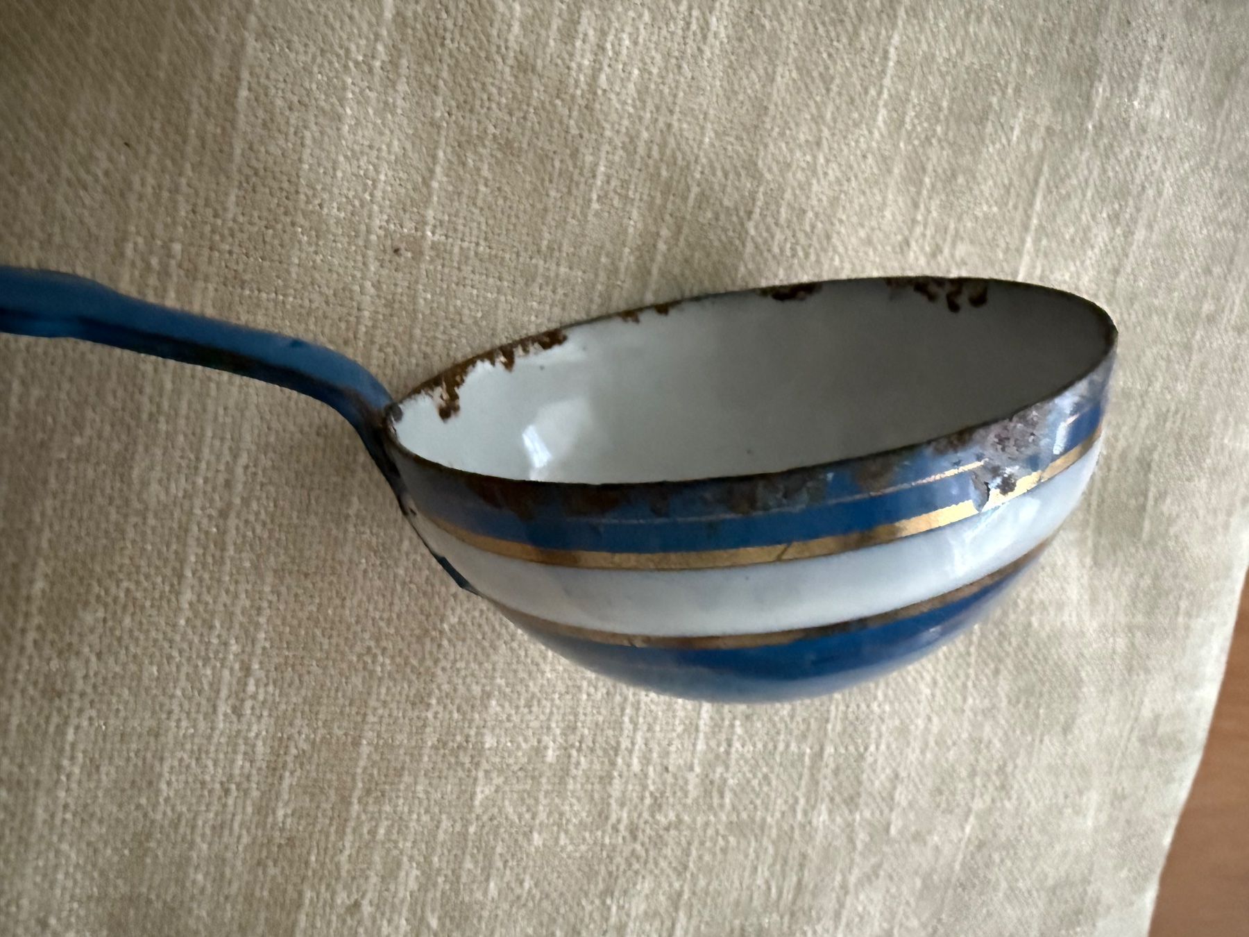 Tutte le decorazioni: Vintage Emaille Schöpfkelle – Usato da Rorbas venduto da tun_m7fz 7