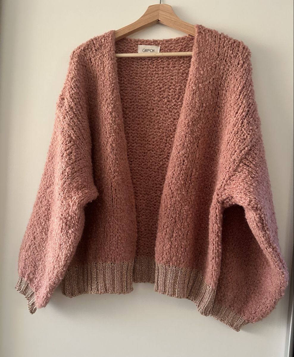 Giacche: Cartoon Strickjacke rosa, gold Gr 38 – Nuovo (secondo la descrizione) da Hindelbank venduto da Surlie 8
