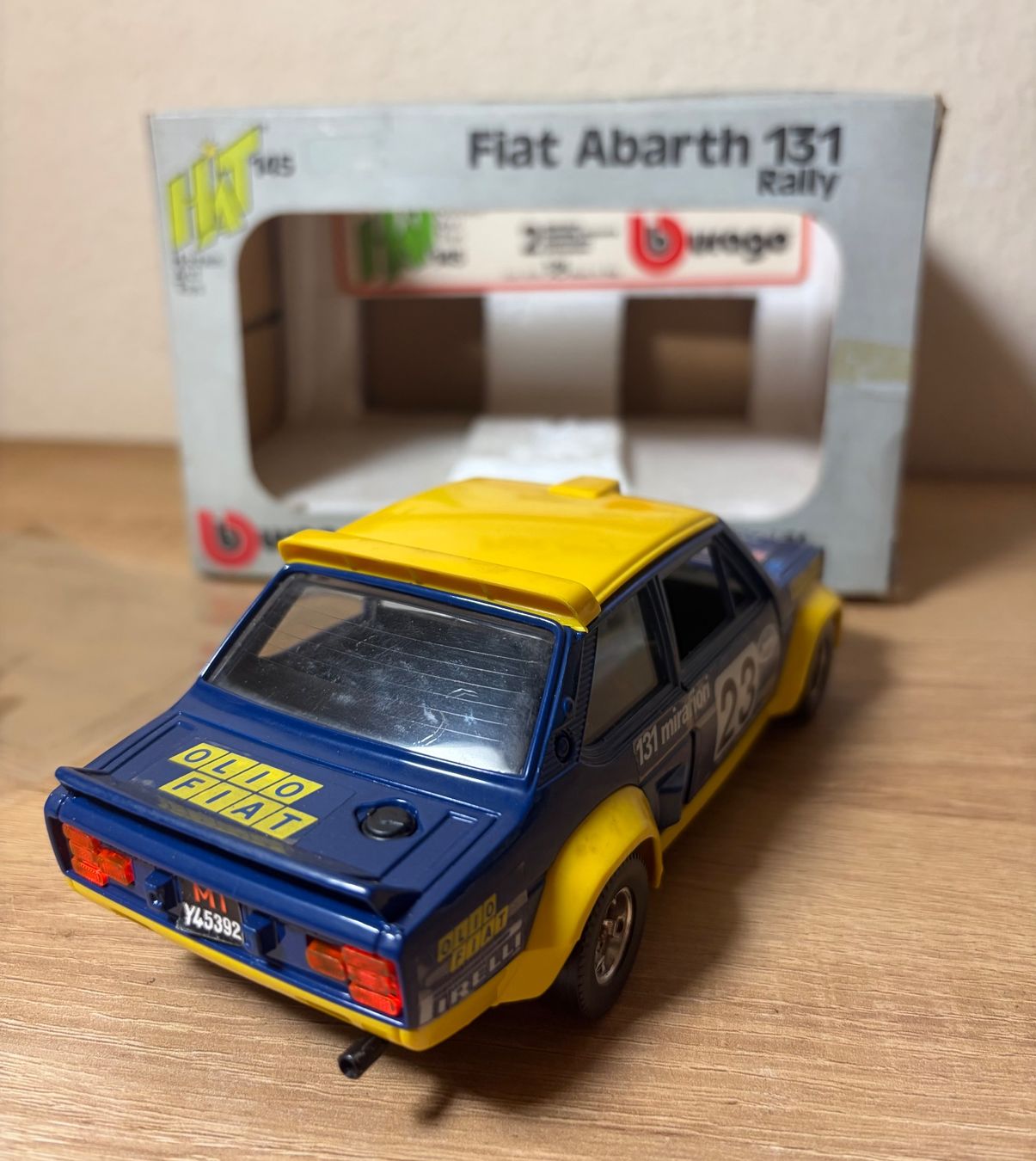 Abarth Modellini d'auto: Fiat Abarth 131 Rally Bburago 1/24 – Usato da Thusis venduto da chur_city 3