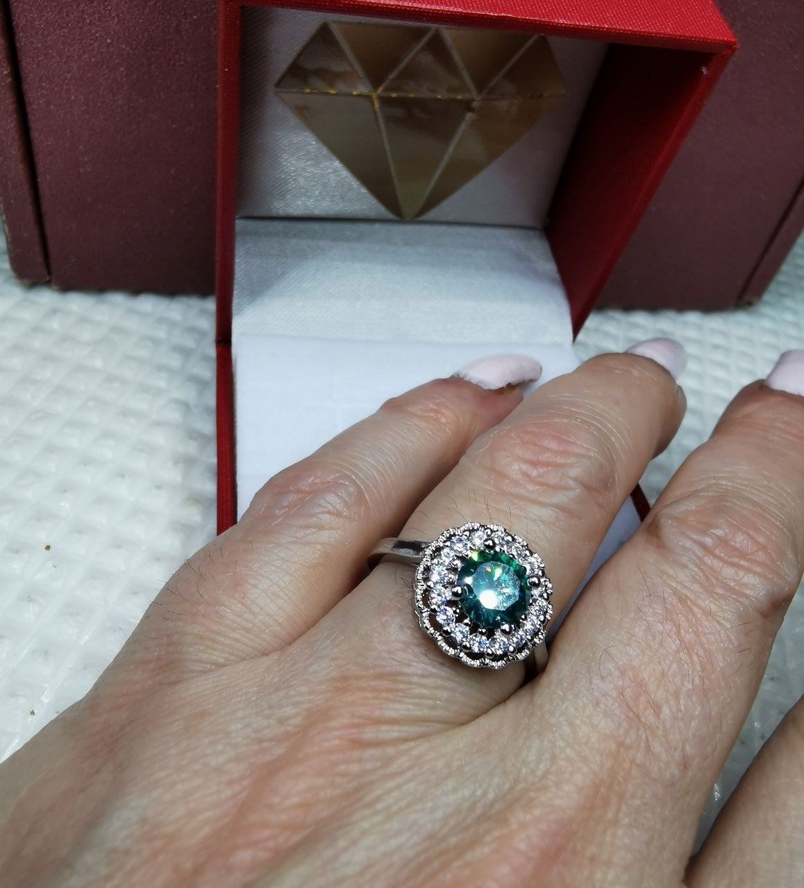 Bagues: Bague avec zircons – Neuf avec emballage d'origine à Reconvilier par Tsma67 6