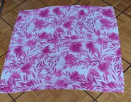 Foulard rose et blanc neuf/Schal rosa-weiß neu