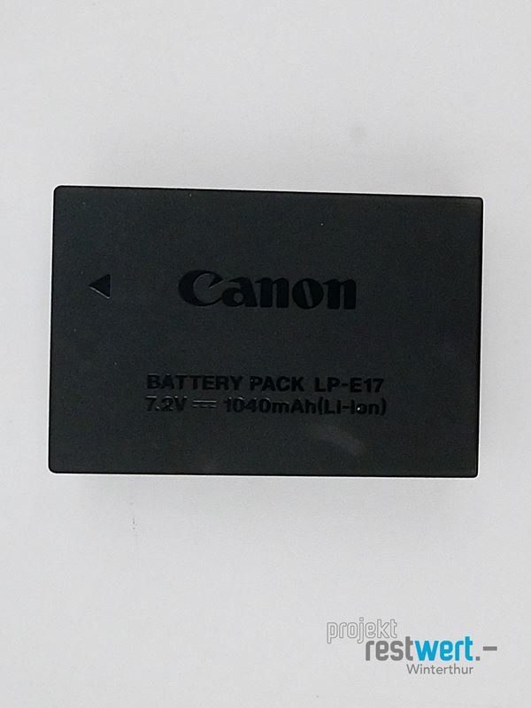 Canon Akkus: CANON Digitalkamera-Akku LP-E17 – Neu (gemäss Beschreibung) aus Winterthur von Restwert_Winterthur 2
