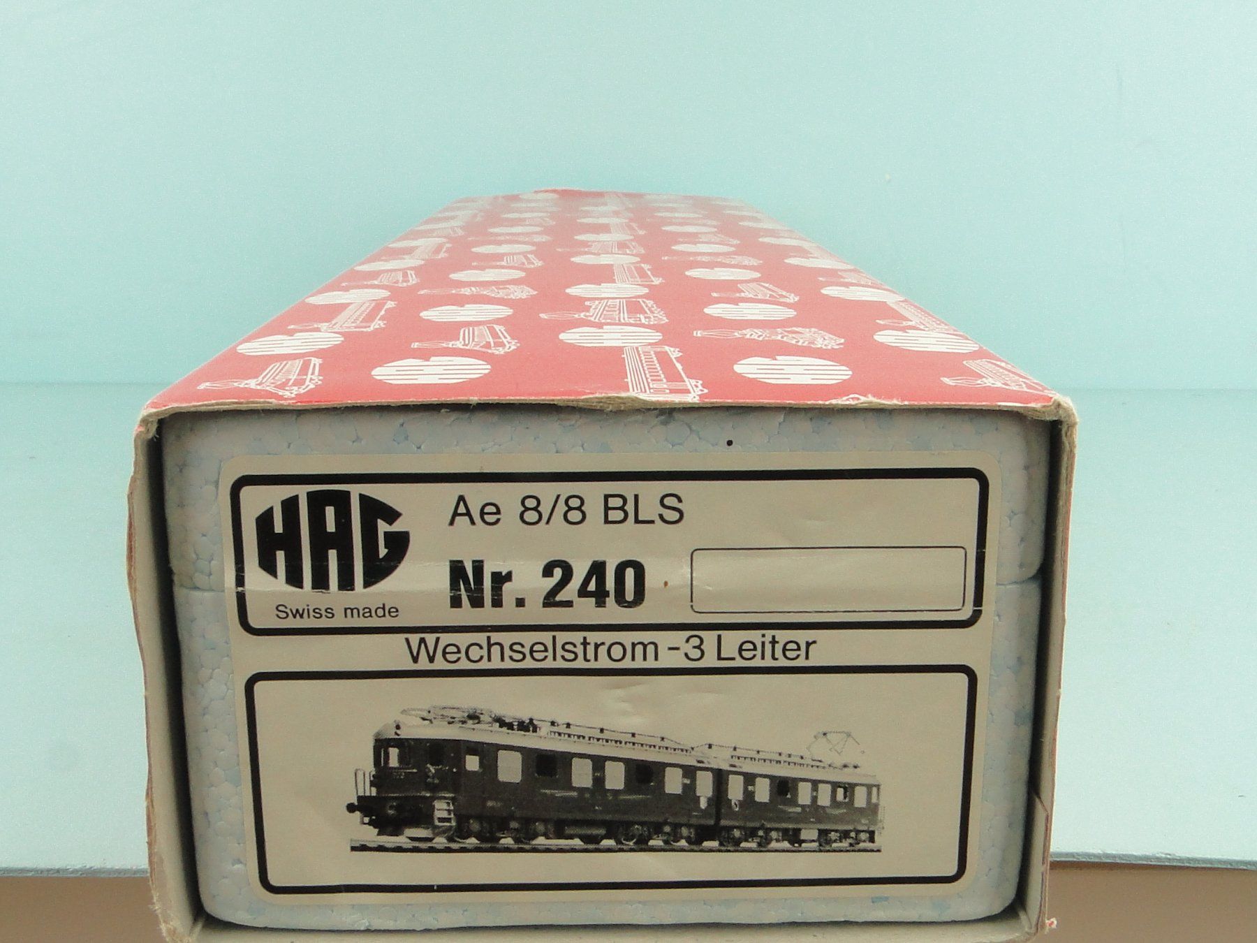 Hag Modellini di ferrovie: HAG 240 BLS Ae 8/8 AC – Usato da Bülach venduto da cann11 2