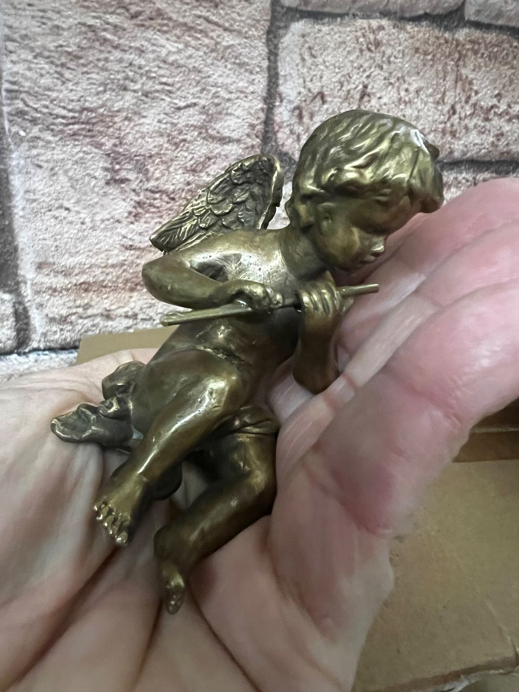 Sculture & Statue: Schöne Messing/Bronze Engel Figur – Usato da Oberengstringen venduto da Cici7 4