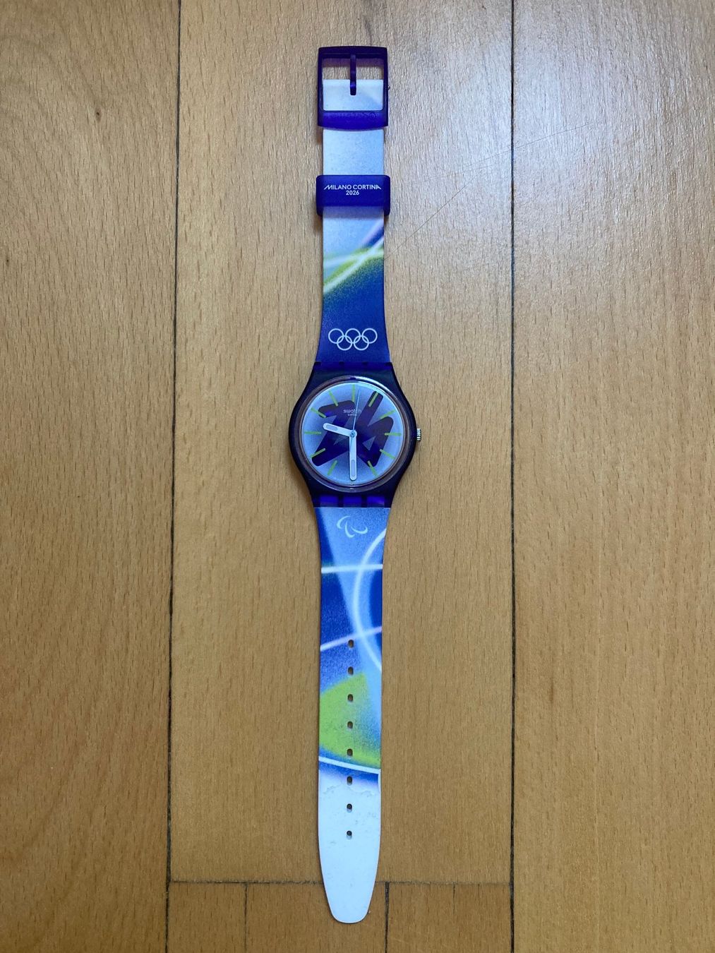 Swatch Orologi: Swatch Edition Milano-Cortina 2026 Chasing Peaks – Usato da Bern venduto da FlorianS