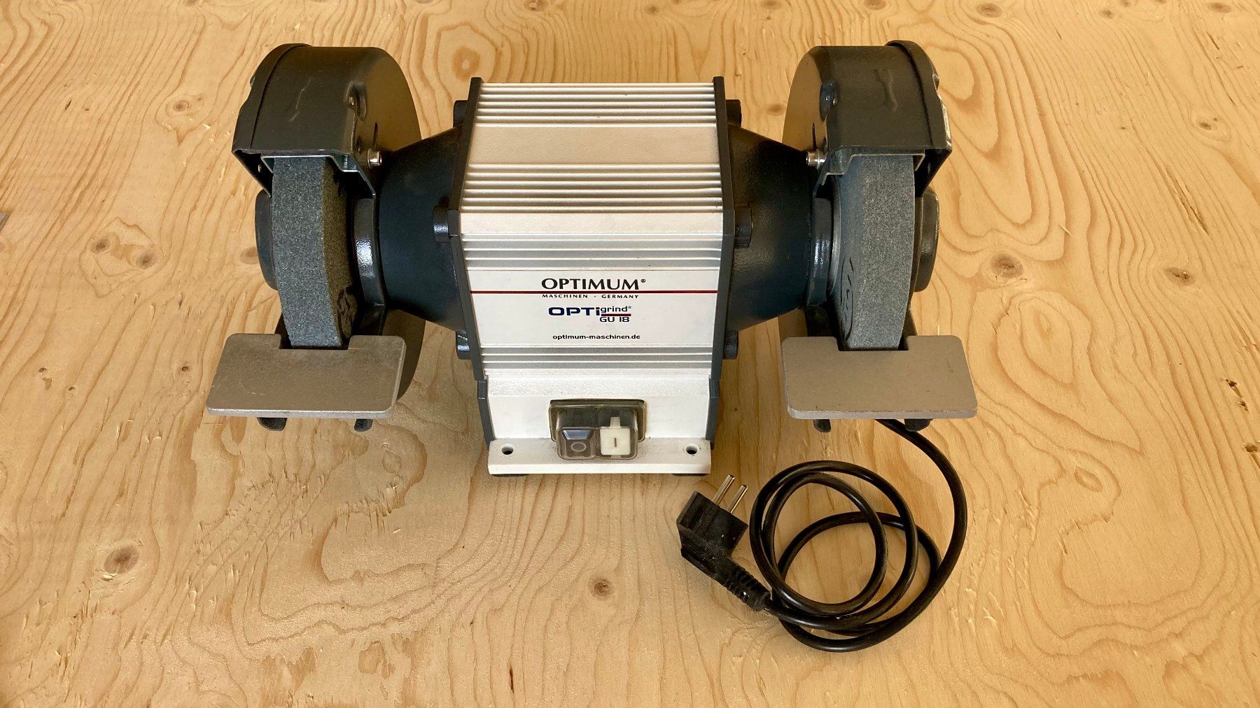 Schleifen & Polieren: Optimum Doppelschleifmaschine OPTIgrind GU 18 – Gebraucht aus Netstal von flurinbisig 1