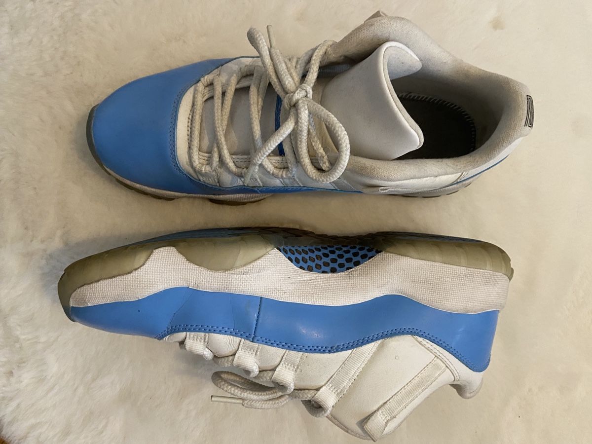 Jordan Scarpe da uomo: Baskets Jordan 11 bleu ciel et blanc – Usato da Chêne-Bougeries venduto da sor_9rzp