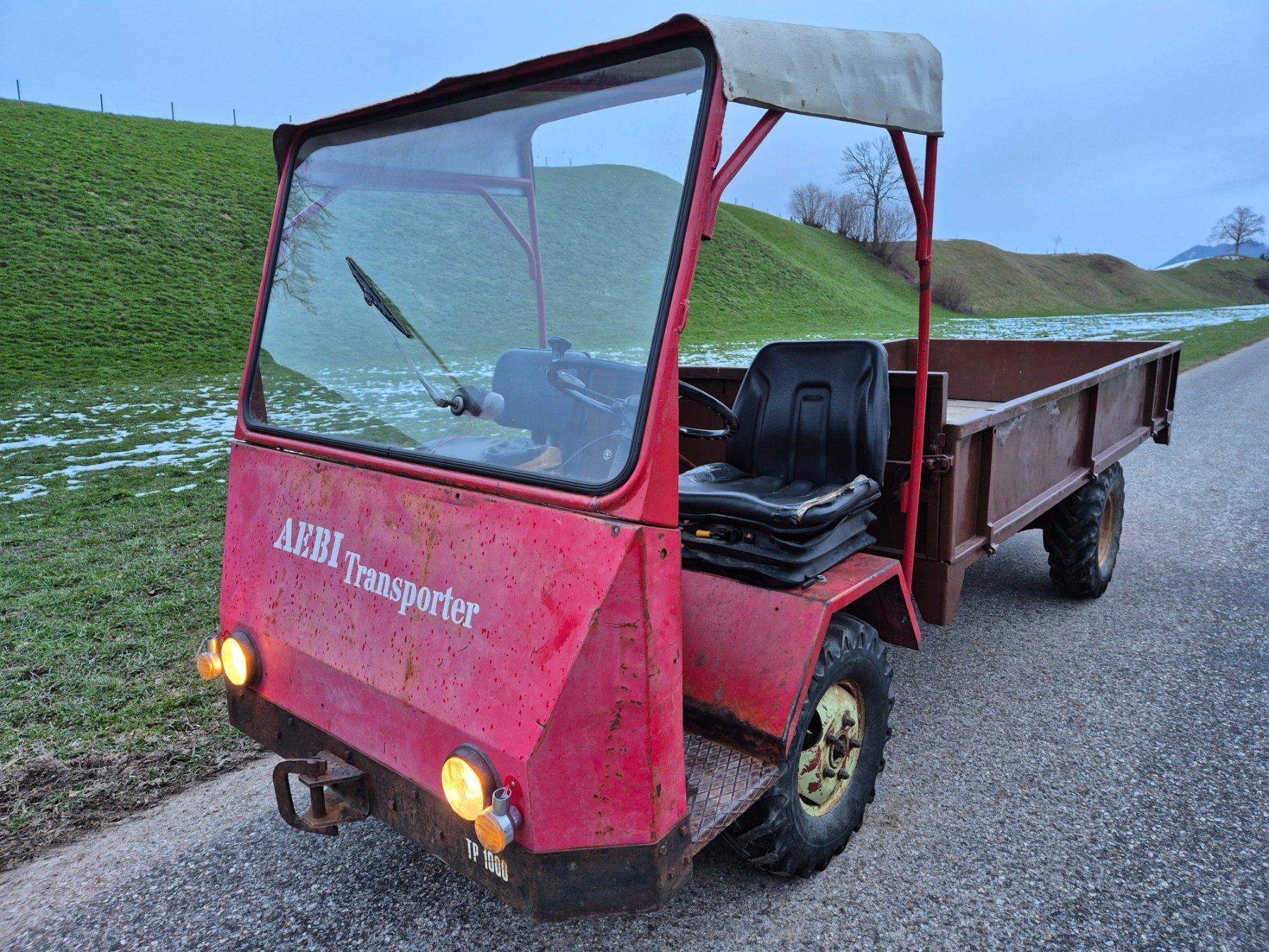 Sonstiges Fahrzeugzubehör: Aebi Transporter TP 1000 Magmotor 1045 11PS mit Brücke – Gebraucht aus Escholzmatt von tinutechag