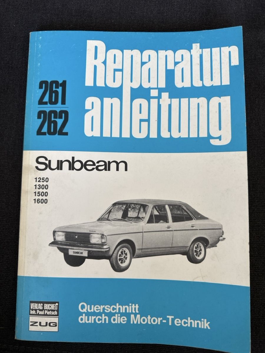 Riviste & Magazine: Sunbeam Reparaturanleitung 261/262 - Oldtimer Technik – Usato da Mörschwil venduto da tweety9402
